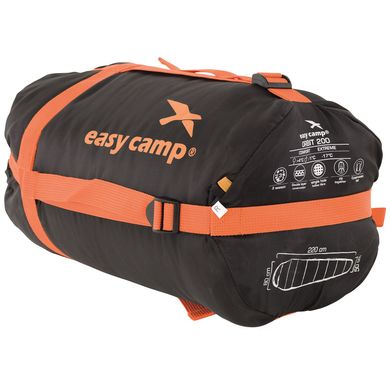 Картинка Спальный мешок Easy Camp Orbit 200/-1°C Black (Right) 928489 - Спальные мешки Easy Camp