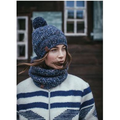 Картинка Бафф (шарф-труба) Buff Knitted & Polar Neckwarmer Margo, Multi (BU 113552.555.10.00) BU 113552.555.10.00 - Шарфы многофункциональные Buff