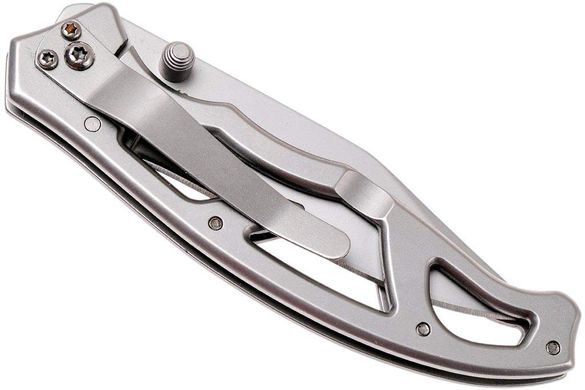 Картинка Нож складной карманный Gerber Paraframe I 22-48444 (Frame lock, 76.5/178 мм, хром) 22-48444 - Ножи Gerber