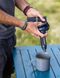 Картинка Пляшка-фільтр для води LifeStraw Peak Squeeze, 1 л, Dark Mountain Gray (LSW LSPSF1GRWW) LSW LSPSF1GRWW - Фильтры для воды LifeStraw