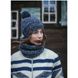 Картинка Бафф (шарф-труба) Buff Knitted & Polar Neckwarmer Margo, Multi (BU 113552.555.10.00) BU 113552.555.10.00 - Шарфы многофункциональные Buff