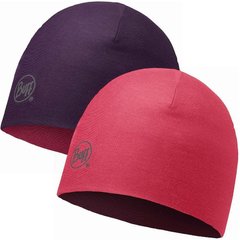 Зображення Шапка Buff Merino Wool Reversible Hat, Solid Plum (BU 113581.622.10.00) BU 113581.622.10.00 - Шапки Buff