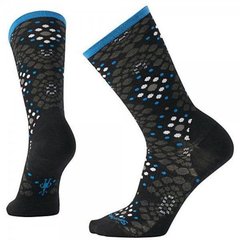 Зображення Шкарпетки жіночі мериносові Smartwool Pompeii Pebble Crew Black, р.S (SW 10415.001-S) SW 10415.001-S - Повсякденні шкарпетки Smartwool