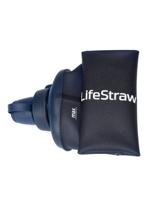 Зображення Пляшка-фільтр для води LifeStraw Peak Squeeze, 1 л, Mountain Blue (LSW LSPSF1MBWW) LSW LSPSF1MBWW - Фільтри для води LifeStraw