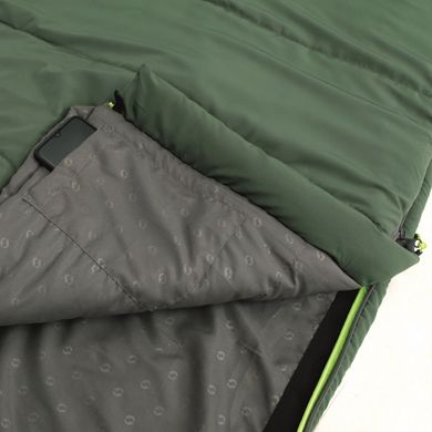 Картинка Спальный мешок Outwell Contour Lux XL Reversible/-1°C Green Left (230299) 928321 - Спальные мешки Outwell