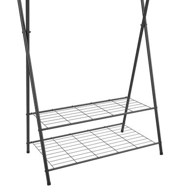 Картинка Стойка для одежды Casa Si Garment Rack Bamboo Black (CS92309W04) DAS302433 - Вешалки для одежды Casa Si