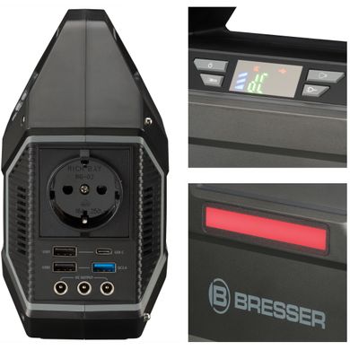 Картинка Портативна зарядна станція Bresser Portable Power Supply 100 Watt (3810000) 930154 - Зарядные устройства Bresser