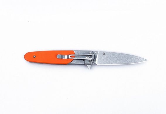 Картинка Нож складной карманный Ganzo G743-2-OR (Frame lock, 87/200 мм) G743-2-OR - Ножи Ganzo