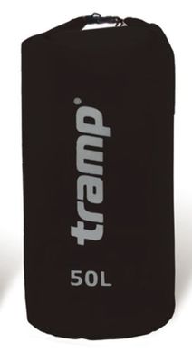 Картинка Гермомешок Tramp Nylon PVC 50 черный TRA-103-black TRA-103-black - Гермомешки и гермопакеты Tramp