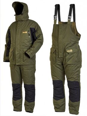 Зображення Зимний мембранный костюм Norfin ELEMENT -20°/ 6000мм Оливковый р. S (439001-S) 439001-S - Костюми для полювання та риболовлі Norfin