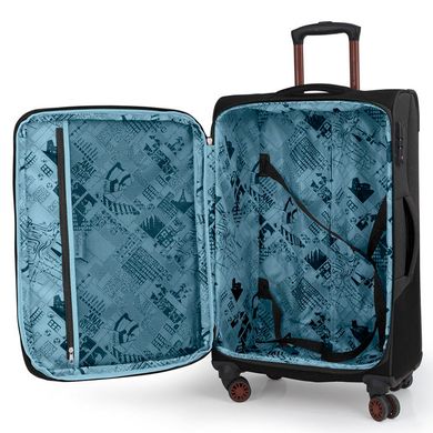 Картинка Чемодан Gabol Track (M) Grey (117546 016) 929383 - Дорожные рюкзаки и сумки Gabol
