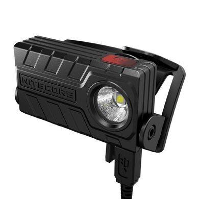 Зображення Ліхтар налобний Nitecore NU20 (Сree XP-G2 S3, 360 люмен, 6 режимів, USB), чорний 6-1230-black - Налобні ліхтарі Nitecore