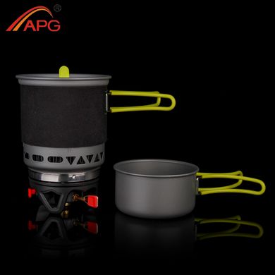 Картинка Система приготовления пищи (кастрюля и горелка) APG CS10B 400+750мл CS10B -  APG