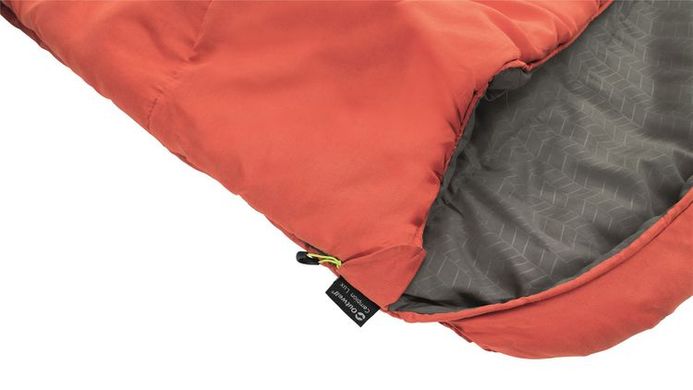 Картинка Спальный мешок Outwell Campion Lux/-1°C Red Left (230356) 928832 - Спальные мешки Outwell