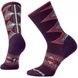 Зображення Шкарпетки жіночі мериносові Smartwool Tiva Crew Bordeaux Heather, р.M (SW 10402.587-M) SW 10402.587-M - Повсякденні шкарпетки Smartwool