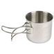 Картинка Кружка Tatonka Handle Mug 0.5 л Silver (TAT 4072.000) TAT 4072.000 - Походные кухонные принадлежности Tatonka