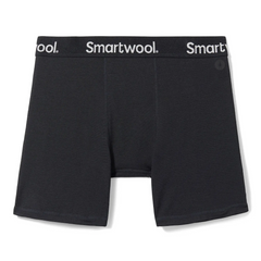 Картинка Трусы мужские Smartwool Men's Active Boxer Brief Boxed, Black, S (SW SW016996.001-S) SW SW016996.001-S - Термобелье Smartwool