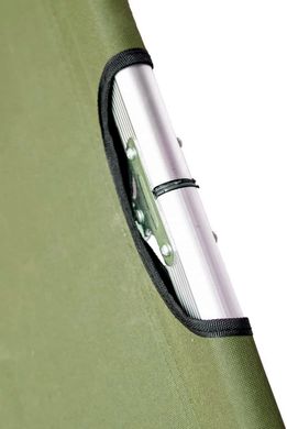 Картинка Кровать раскладная кемпинговая Ranger Military alum 120 кг (RA 5504) RA 5504 - Раскладушки Ranger