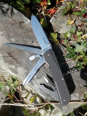 Картинка Нож складной карманный Ruike LD42-B (Liner Lock, 85/199 мм) LD42-B - Ножи Ruike