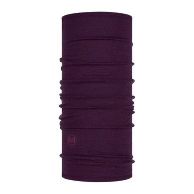 Картинка Бафф (шарф-труба) Buff Midweight Merino Wool, Purplish Melange (BU 113022.609.10.00) BU 113022.609.10.00 - Шарфы многофункциональные Buff