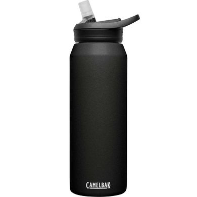 Картинка Термофляга (бутылка) для воды CamelBak Eddy+ SST Vacuum Insulated 32oz, Black (1 л) (886798018850) 886798018850 - Термофляги и термобутылки CamelBak