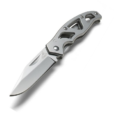 Картинка Нож складной карманный Gerber 22-48485 (Frame lock, 56/152 мм, хром) 22-48485 - Ножи Gerber