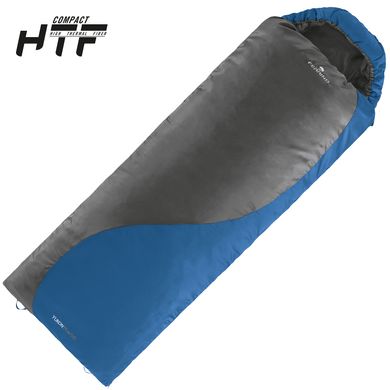 Картинка Спальный мешок Ferrino Yukon Plus SQ Maxi/+7°C Blue/Grey Left (928938) 928938 - Спальные мешки Ferrino