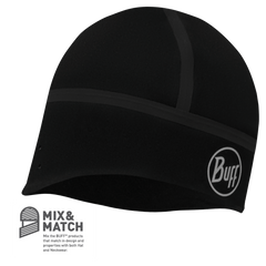 Картинка Шапка Buff Windproof Hat, Solid Black - M/L (BU 111245.999.25.00) BU 111245.999.25.00 - Шапки Buff