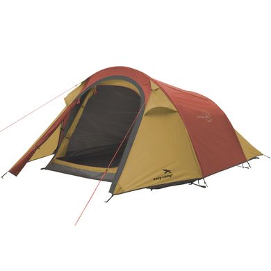 Картинка Палатка 3 местная туристическая Easy Camp Energy 300 Gold Red (928299) 928299 - Туристические палатки Easy Camp