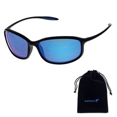 Картинка Солнцезащитные поляризационные очки для рыбалки Norfin For Salmo 02 (NF-S2002) линза синяя NF-S2002 - Очки для рыбалки Norfin