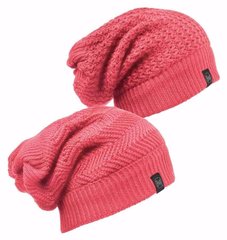 Картинка Бафф (шарф-труба)-шапка Buff Knitted Neckwarmer Hat Ramdon, Red Clay (BU 111032.417.10.00) BU 111032.417.10.00 - Шарфы многофункциональные Buff