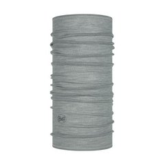Картинка Бафф (шарф-труба) Buff Lightweight Merino Wool, Solid Light Grey (BU 113010.933.10.00) BU 113010.933.10.00 - Шарфы многофункциональные Buff
