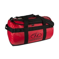Картинка Сумка дорожная Highlander Lomond Tarpaulin Duffle 65 Red (925857) 925857 - Дорожные рюкзаки и сумки Highlander