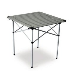 Зображення Стол раскладной рулонный с алюминиевой столешницей Pinguin Table S 70x70x75см (PNG 617.S) PNG 617.S - Розкладні столи Pinguin