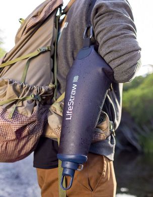 Зображення Фільтр для води LifeStraw Peak Gravity, 3 л, Mountain Blue (LSW LSPSF3MBWW) LSW LSPSF3MBWW - Фільтри для води LifeStraw