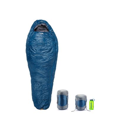 Картинка Спальный мешок Pinguin Topas (-1/-7°C), 175 см Left Zip, Blue (PNG 231755) PNG 231755 - Спальные мешки Pinguin