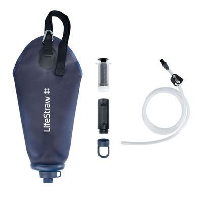 Зображення Фільтр для води LifeStraw Peak Gravity, 3 л, Mountain Blue (LSW LSPSF3MBWW) LSW LSPSF3MBWW - Фільтри для води LifeStraw