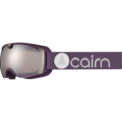 Картинка Женская маска для лыж и сноуборда Cairn Pearl SPX3 mat plum-silver(0580760-823) 0580760-823 - Маски горнолыжные Cairn