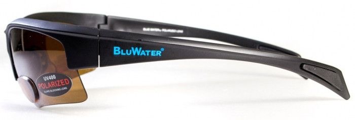 Картинка Бифокальные очки с поляризацией BluWater BIFOCAL 2 Brown +1,5 (4БИФ2-50П15) 4БИФ2-50П15 - Поляризационные очки BluWater