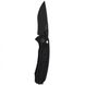 Картинка Нож складной SOG Banner (длина: 117мм, лезвие: 89мм, черное), черный(BA1001-BX) SOG BA1001-BX - Ножи SOG