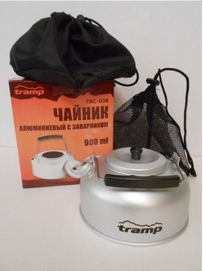 Картинка Чайник алюминиевый Tramp 0,9л. TRC-038 - Кастрюли и чайники для походов Tramp