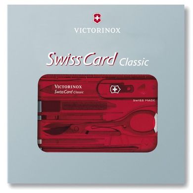 Зображення Набір Victorinox Swiss Card Rubi червоний Vx07100.T -  Victorinox
