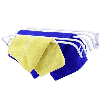 Зображення Сушарка для білизни настінна Casa Si Towel Flex 4 White (DAS302384) DAS302384 - Сушарки для білизни Casa Si