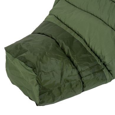 Зображення Спальний мішок Highlander Phoenix Ember 250/-3°C Olive Green Left (SB243-OG) 929694 - Спальні мішки Highlander