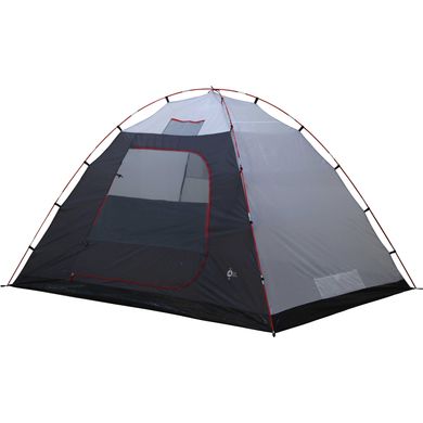 Картинка Палатка кемпинговая 5 местная High Peak Tessin 5 Dark Grey/Red (925412) 925412 - Кемпинговые палатки High Peak
