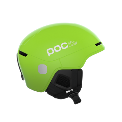 Картинка Шлем горнолыжный детский POCito Obex MIPS Fluorescent Yellow/Green, M/L (PC 104748234MLG1) PC 104748234MLG1 - Шлемы горнолыжные POC
