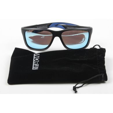 Картинка Поляризационные(антибликовые) солнцезащитные очки для рыбалки Norfin 03 (NF-2003) линза серая с зеркальным напылением голубого NF-2003 - Очки для рыбалки Norfin