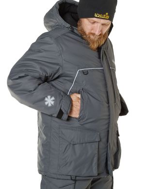 Картинка Зимний мембранный костюм для рыбалки Norfin Arctic 3 (-25°C) S Серый (423001-S) 423001-S - Костюмы для охоты и рыбалки Norfin