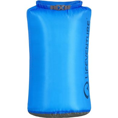 Картинка Гермомешок Lifeventure Ultralight Dry Bag ultra blue 35 L (59660-35) 59660-35 - Гермомешки и гермопакеты Lifeventure
