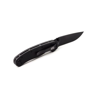 Картинка Нож складной туристический Ontario 8846 (Liner Lock, 89/216 мм, чорний) 8846 - Ножи Ontario